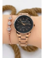 Kadın Kol Saati - Şık Çelik Kordon Ve Kasa, Orijinal Ve Garantili Rose Gold-siyah Sdfer147