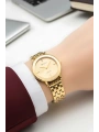 Çelik Kordon & Özel Tasarım, Kadın Kol Saati, 3atm Suya Dayanıklı Gold Sdfer156