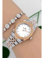 Kadın Kol Saati Rose-gümüş Renk Çelik Kordon&kasa Sddk091