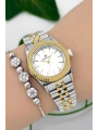 Kadın Kol Saati Gold-gümüş Renk Çelik Kordon&kasa Sddk091