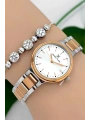 Kadın Kol Saati Rose-gümüş Renk Çelik Kordon&kasa Sddk094