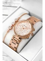 Çelik Kordon & Şık Tasarım, Kadın Kol Saati, 3atm Suya Dayanıklı Rose Sdfer171