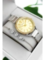 Çelik Kordon & Kasa Kadın Kol Saati, 3atm Suya Dayanıklı Gümüş-gold Sdfer172