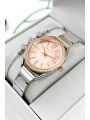 Çelik Kordon & Kasa Kadın Kol Saati, 3atm Suya Dayanıklı Gümüş-rose Sdfer172