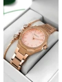 Çelik Kordon & Kasa Kadın Kol Saati, 3atm Suya Dayanıklı Rose Sdfer175