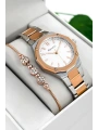 Çelik Kordon & Kasa Kadın Kol Saati, 3atm Suya Dayanıklı Gümüş-rose Sdfer175