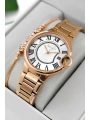 Çelik Kordon & Kasa Kadın Kol Saati, 3atm Suya Dayanıklı Rose Sdfer177