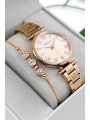 Çelik Kordon & Kasa Kadın Kol Saati, 3atm Suya Dayanıklı Rose Sdfer178
