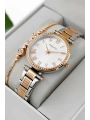Çelik Kordon & Kasa Kadın Kol Saati, 3atm Suya Dayanıklı Rose-gümüş Sdfer178