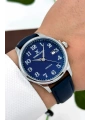 Deri Kordon Takvimli Erkek Kol Saati Lacivert sddk101