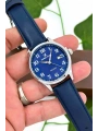 Deri Kordon Takvimli Erkek Kol Saati Lacivert sddk101