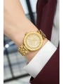 Çelik Kordon Çelik Kasa Kadın Kol Saati Gold sdfer184