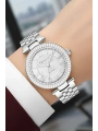 Çelik Kordon Çelik Kasa Kadın Kol Saati Gümüş sdfer184
