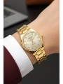 Çelik Kordon Çelik Kasa Kadın Kol Saati Gold sdfer185