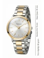 Çelik Kordon Çelik Kasa Kadın Kol Saati Gümüş-Gold sdfer189
