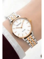 Çelik Kordon Çelik Kasa Kadın Kol Saati Gümüş-Rose sdfer190