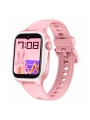 Akıllı Çocuk Saati, Görüntülü ve Sesli Görüşme Özellikli ip68 Suya Dayanıklı Pembe SLZ001