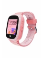 Akıllı Çocuk Saati Sesli ve Görüntülü Görüşme İP68, Sim Kart Özellikli Pembe sdyou001
