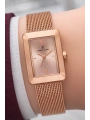 Daniel Klein Çelik Kordon Çelik Kasa Kadın Kol Saati+Bileklik Hediyeli Rose Renk sddk113