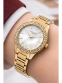 Lee Cooper Gold Renk Çelik Kordon&kasa Kadın Kol Saati Bileklik Hediyeli Sdlc015