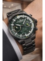 Lee Cooper Füme Renk Çelik Kordon Erkek Kol Saati 3atm Bileklik Sdlc023