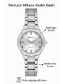 Ferrucci Çelik Kordon Çelik Kasa Kadın Kol Saati Gümüş sdfer191