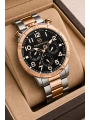 Premium Lüx Çelik Kordon Erkek Kol Saati Gümüş-rose Stsd009