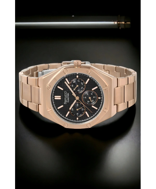 Function Aktif Erkek Kol Saati Fcf.12715fm.05 Rose Renk Sdfer128