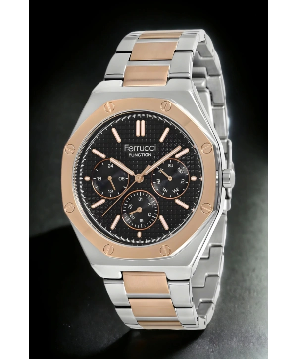 Function Aktif Erkek Kol Saati Fcf.12715fm.02 Rose-gümüş Renk Sdfer128
