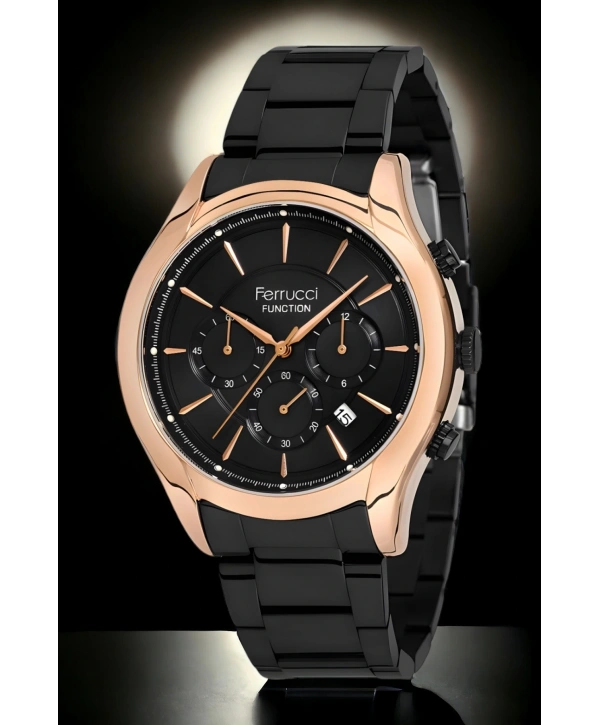 Function Aktif Erkek Kol Saati Fc.12670tm.02 Siyah-rose Renk Sdfer129