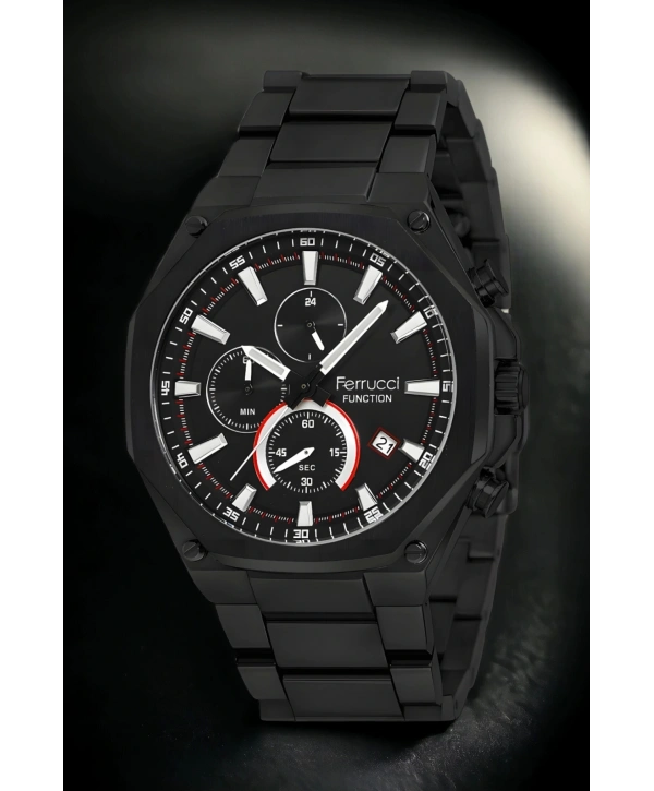 Function Aktif Erkek Kol Saati Fcf.13906fm.02 Siyah Renk Sdfer131