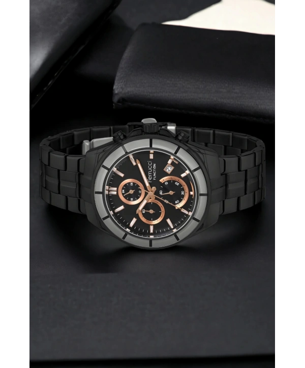 Function, 3atm, Siyah-rose Renk Erkek Kol Saati, Fcf.13674fm.01 Sdfer134