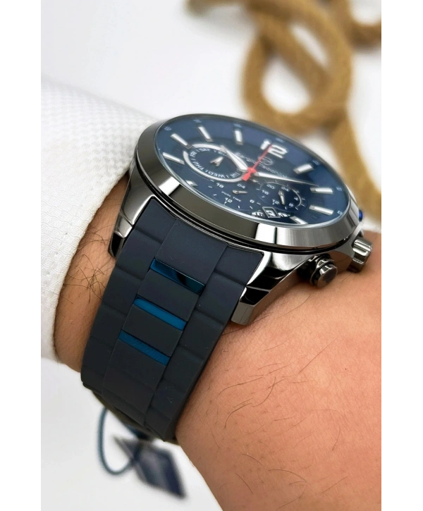 Sergio Tacchini Premium Lüx Erkek Kol Saati Füme Silikon Kordon Stsd001
