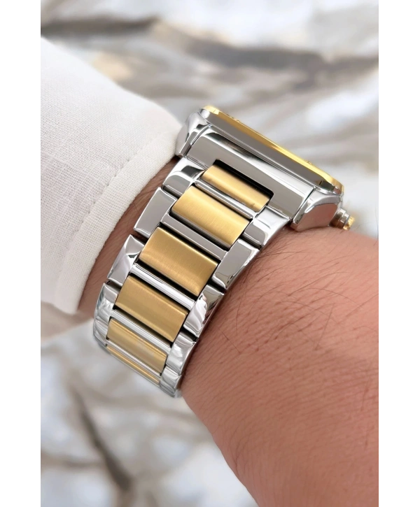 Function Yeni Sezon Erkek Kol Saati Çelik Kordon Gümüş-gold Sdfer068