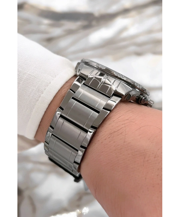 Füme Yeni Sezon Çelik Kordon Function Erkek Kol Saati Sdfer072