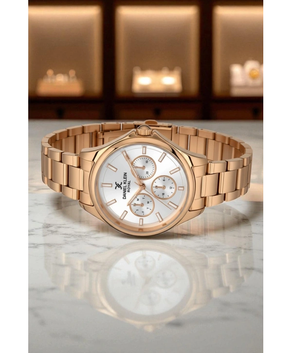Kadın Kol Saati Rose Renk Çelik Kordon&kasa Dke.1.10473.5 Sddk068