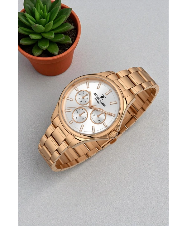 Kadın Kol Saati Rose Renk Çelik Kordon&kasa Dke.1.10473.5 Sddk068