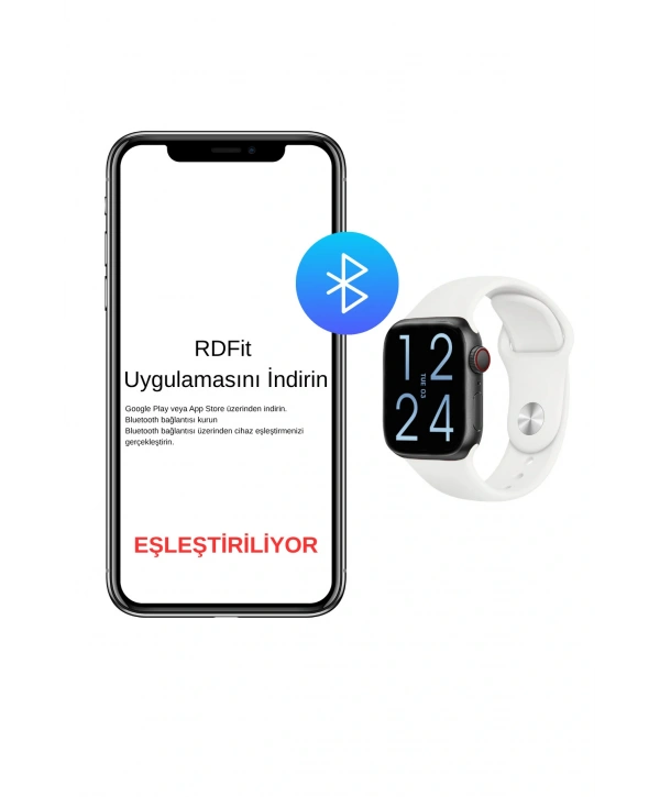 FC Smart S10 Max – Bluetooth Arama, Spor Modları, Alüminyum Kasa Akıllı Saat Siyah-Beyaz