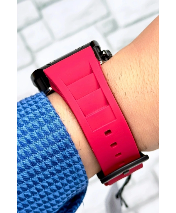 Function, 3atm, Kırmızı Renk Silikon Kordon Erkek Kol Saati, Sdfer138