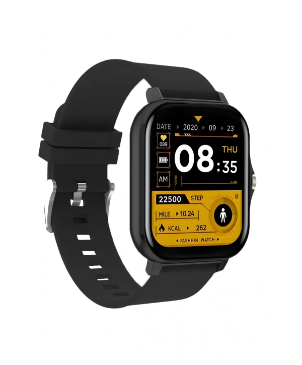 Akıllı Saat Sesli Görüşme Özellikli Spor Modlu 42mm Unisex Siyah-siyah Dw68