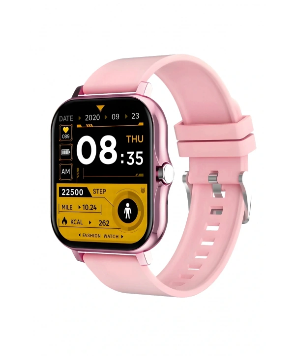 Akıllı Saat Sesli Görüşme Özellikli Spor Modlu 42mm Unisex Pembe-Pembe DW68