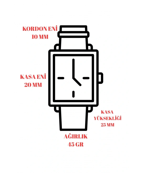 Kadın Kol Saati Rose-gümüş Renk Çelik Kordon&kasa Sddk090