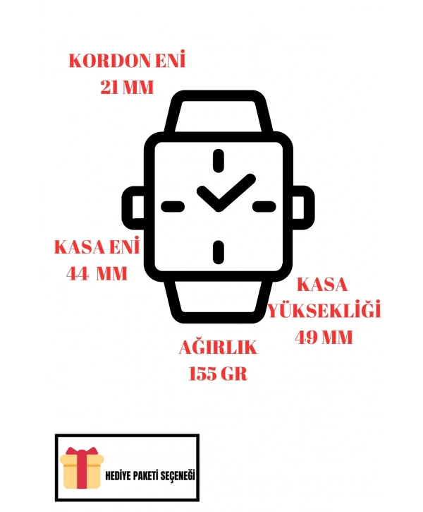 Function Erkek Kol Saati, Çelik Kordon & Özel Tasarım, 3atm Suya Dayanıklı Füme Sdfer166
