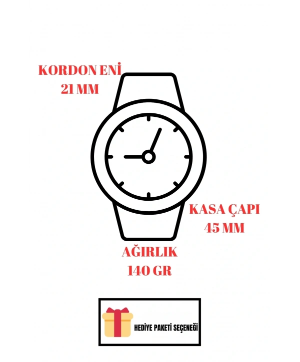 Function Erkek Kol Saati, Çelik Kordon 3atm Suya Dayanıklı Füme Sdfer167