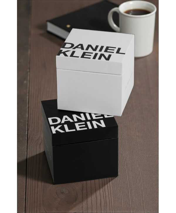 Daniel Klein Takvimli Erkek Kol Saati Çelik Kasa&Kordon Bileklik Gümüş-Rose sddk112