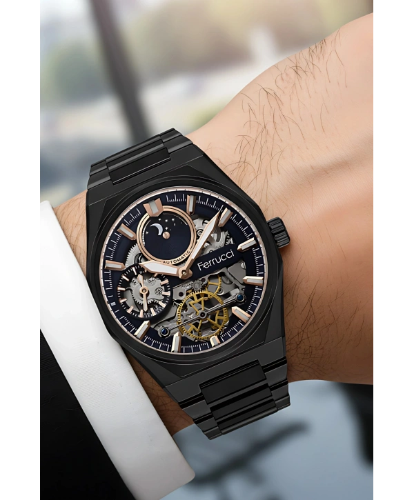 Otomatik Mekanizma Çelik Kordon&kasa Erkek Kol Saati 3 Atm Sdfer079