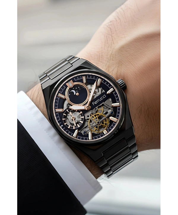 Otomatik Mekanizma Çelik Kordon&kasa Erkek Kol Saati 3 Atm Sdfer079