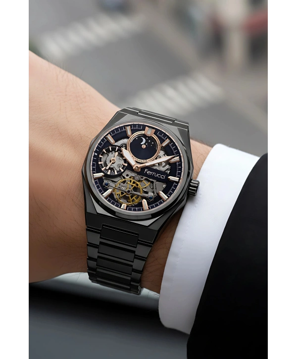 Otomatik Mekanizma Çelik Kordon&kasa Erkek Kol Saati 3 Atm Sdfer079