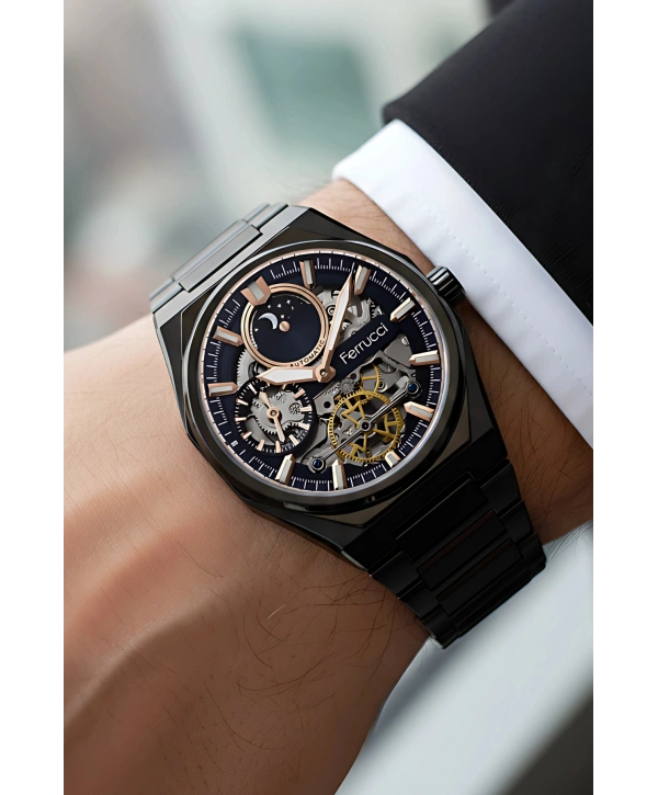 Otomatik Mekanizma Çelik Kordon&kasa Erkek Kol Saati 3 Atm Sdfer079