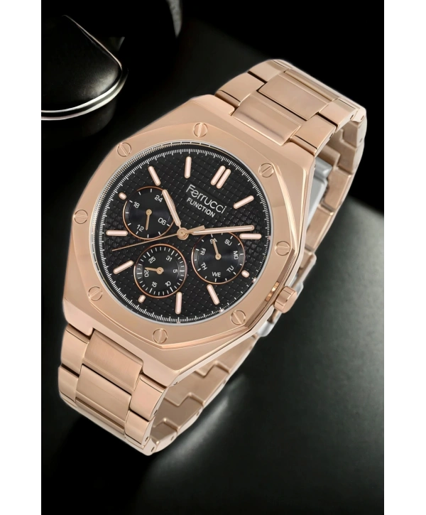 Function Aktif Erkek Kol Saati Fcf.12715fm.05 Rose Renk Sdfer128